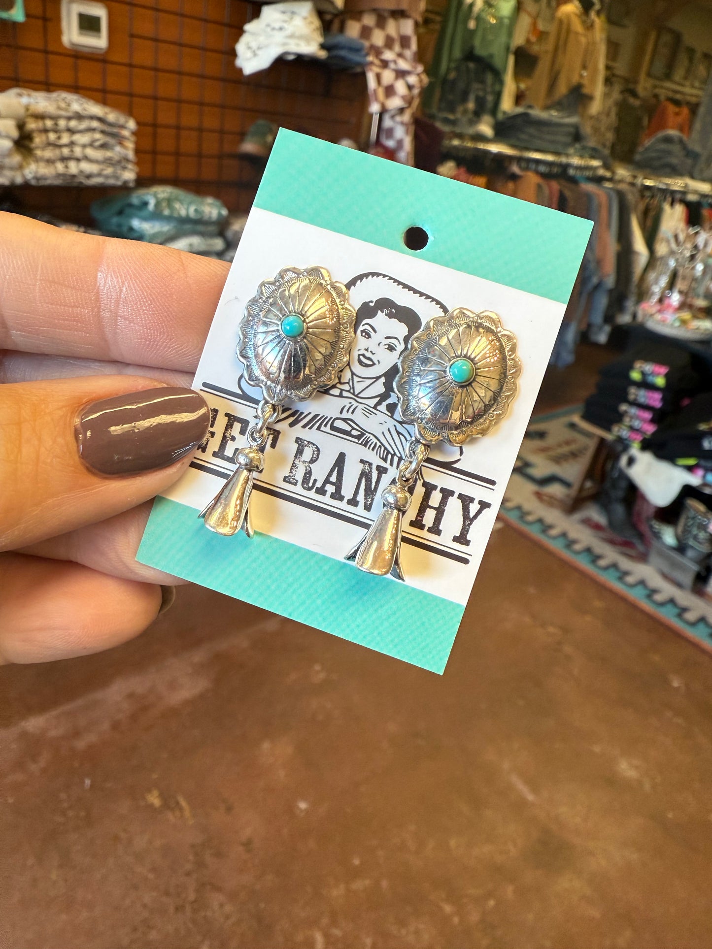 Concho Blossom Earrings