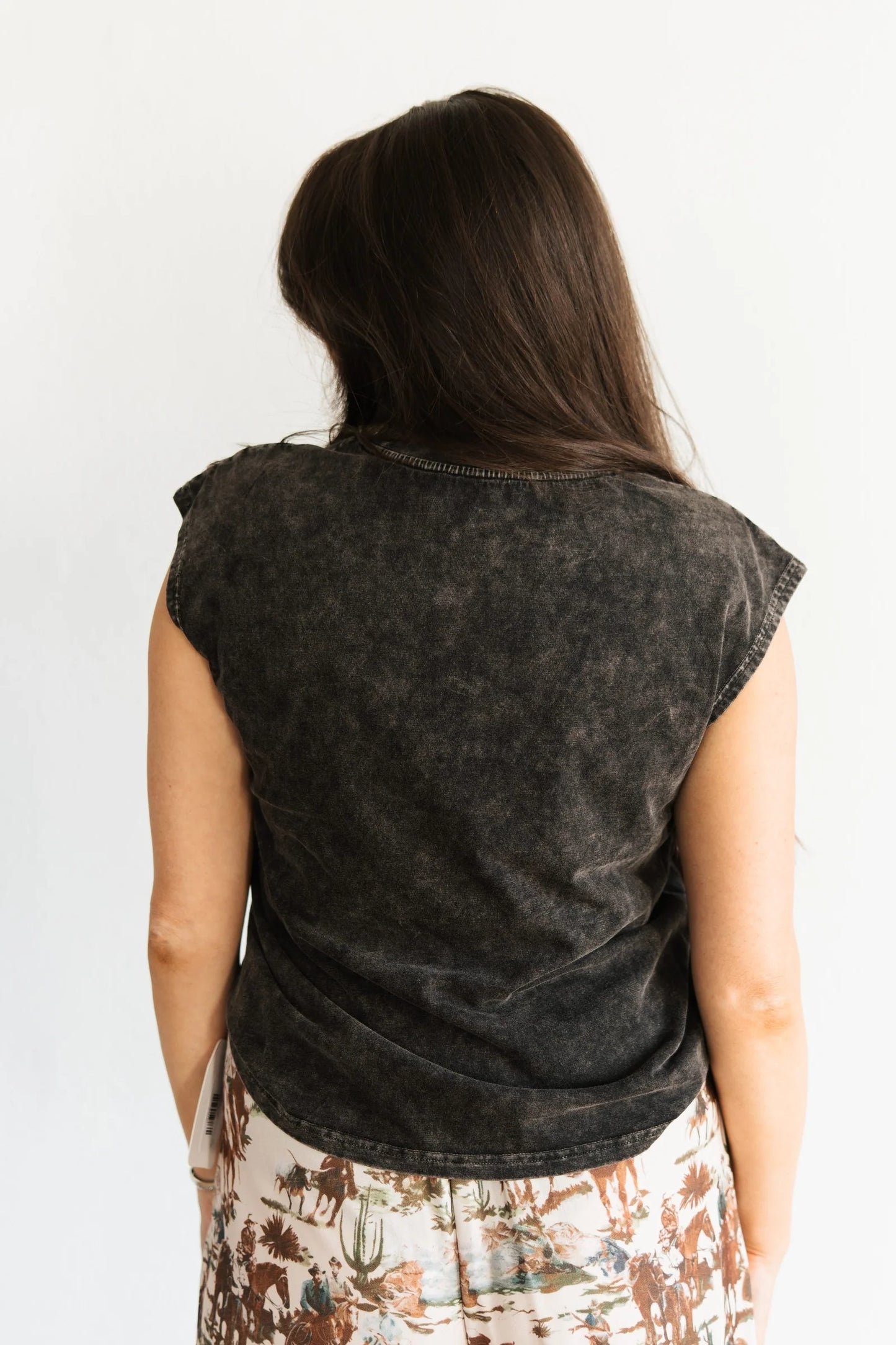HOWDY VINTAGE BLACK TANK