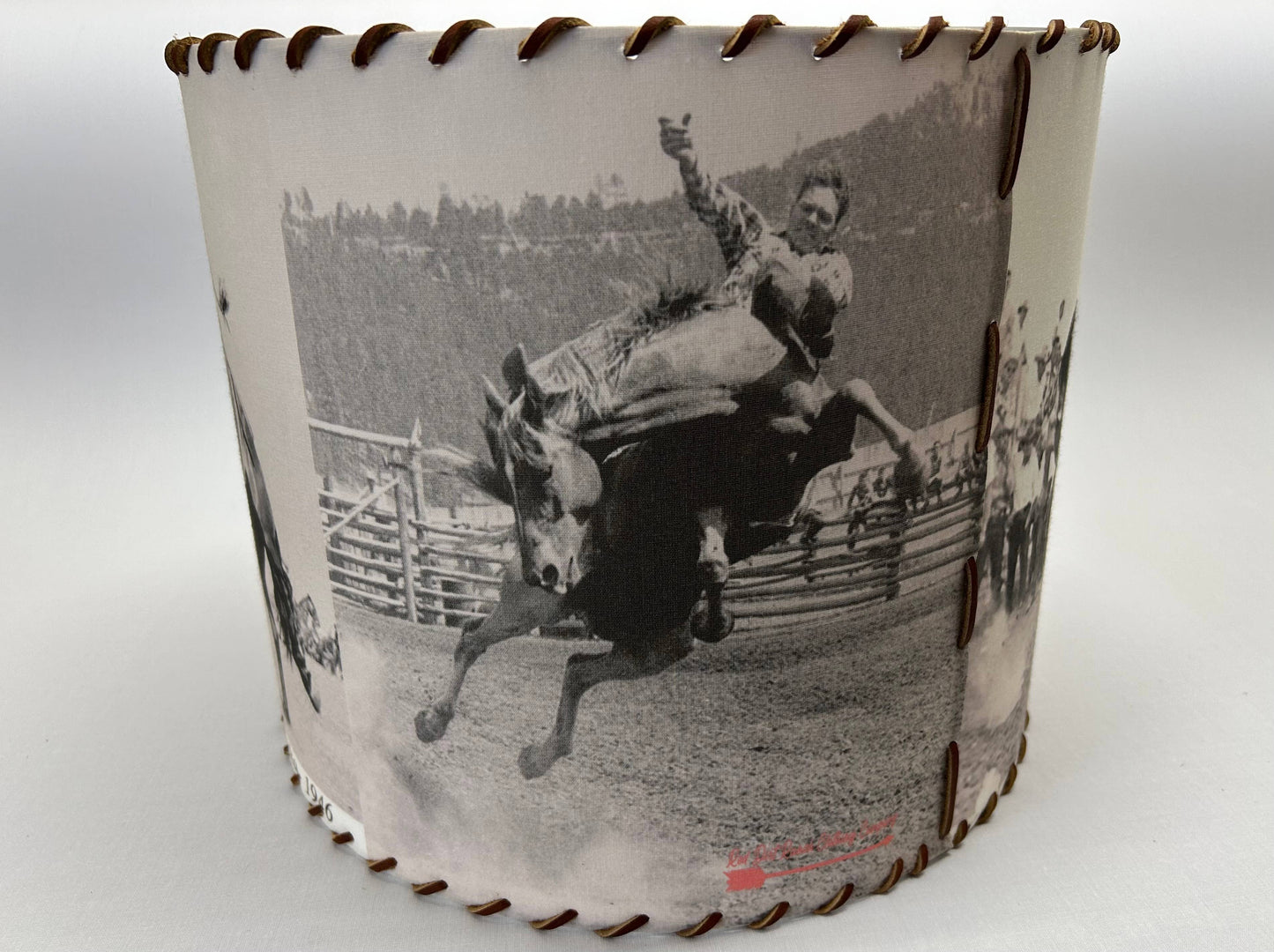Lampshade Born to Buck Legend Bronc Rider
