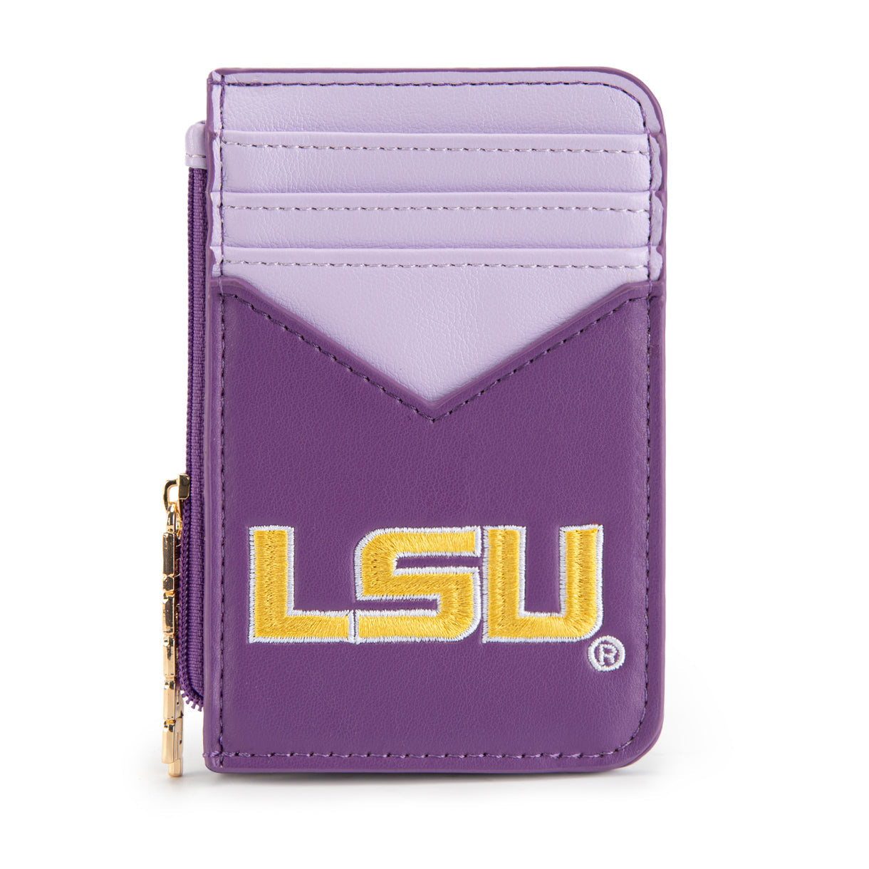 Louisiana State University Fighting
Tigers Zip Card Case