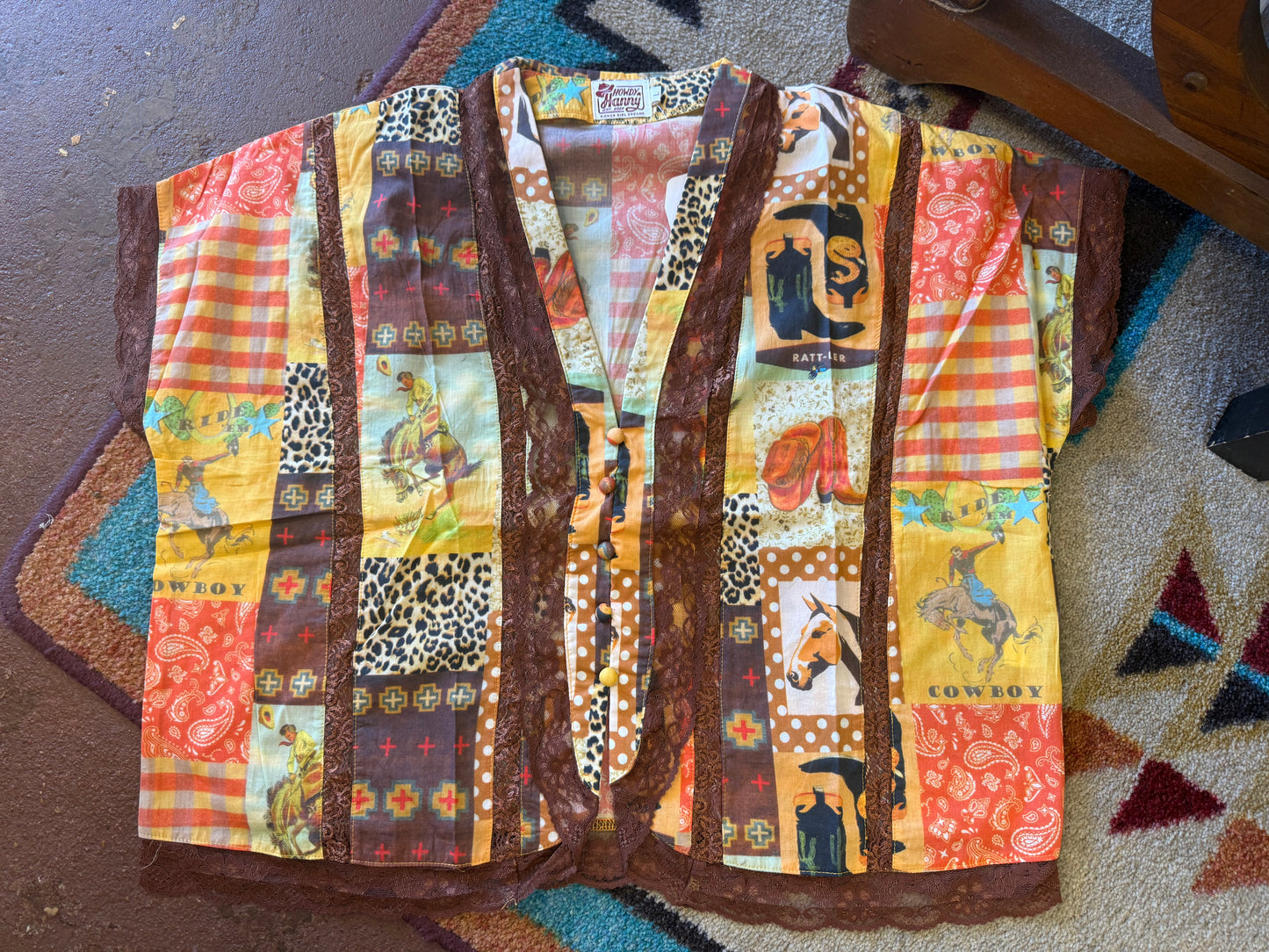 Patchwork Lace Top