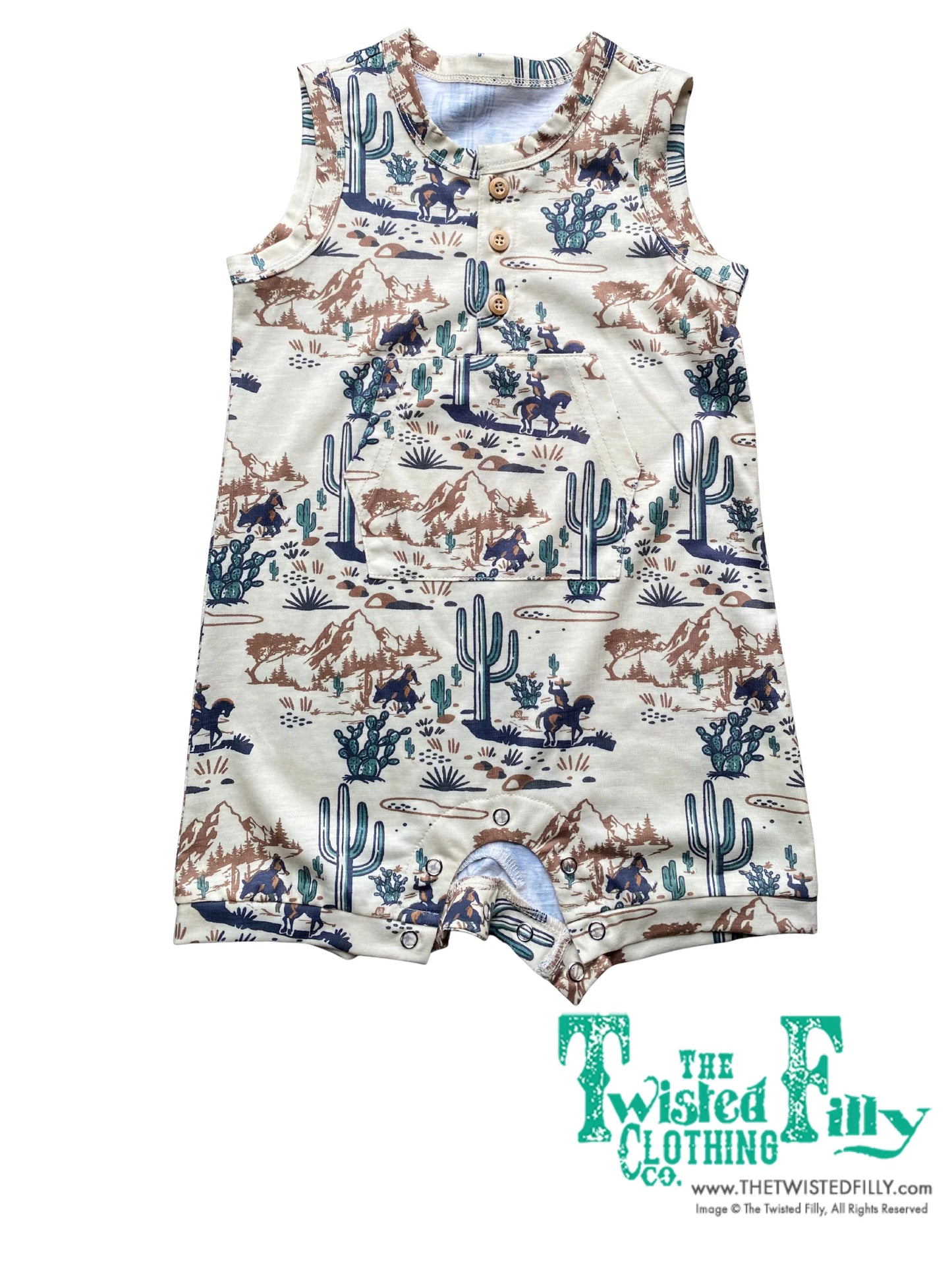 Desert Cowboy Romper