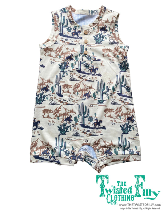 Desert Cowboy Romper
