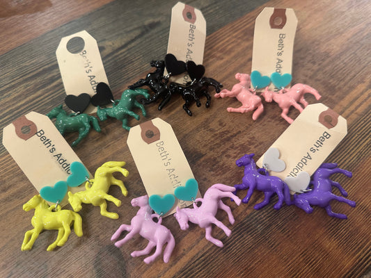Horsin’ Around Earrings