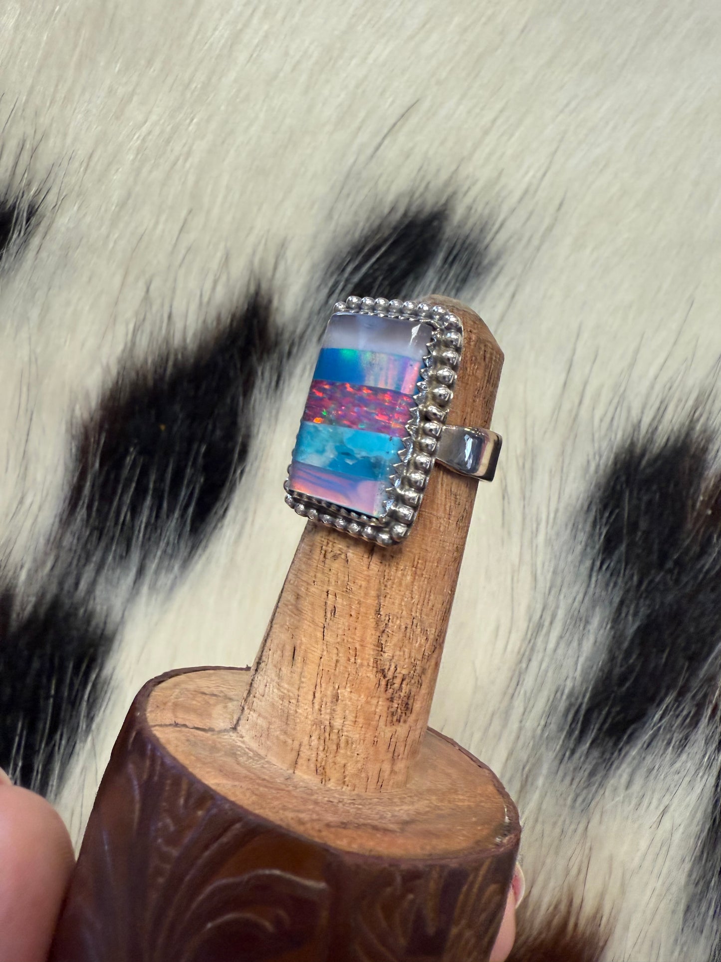 Bold Kandy Multi Colored Sterling Silver Rings