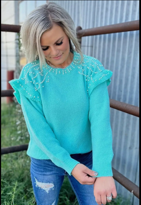 You Are the Pearl Sweater