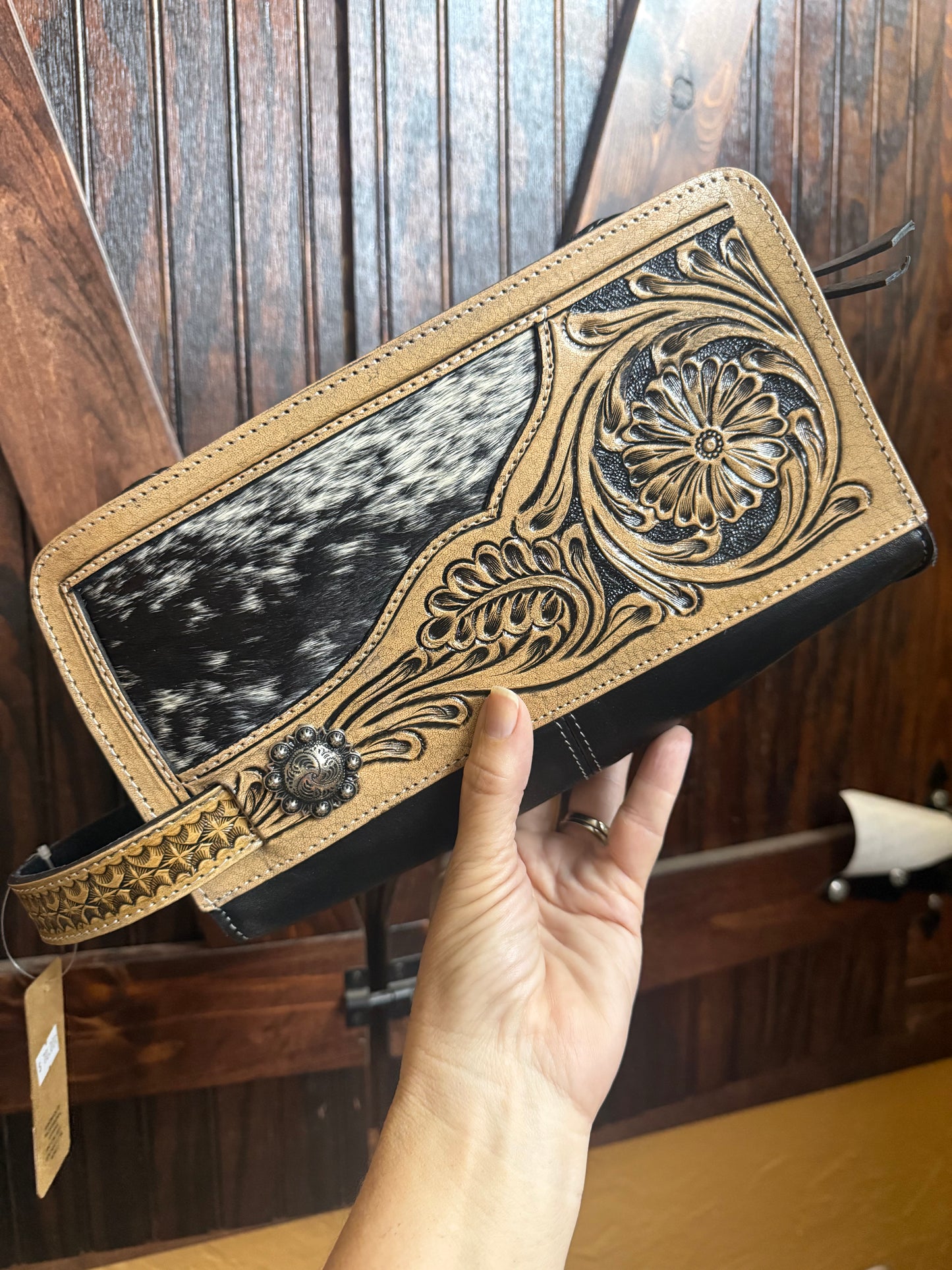 Tooled Toiletry Bag