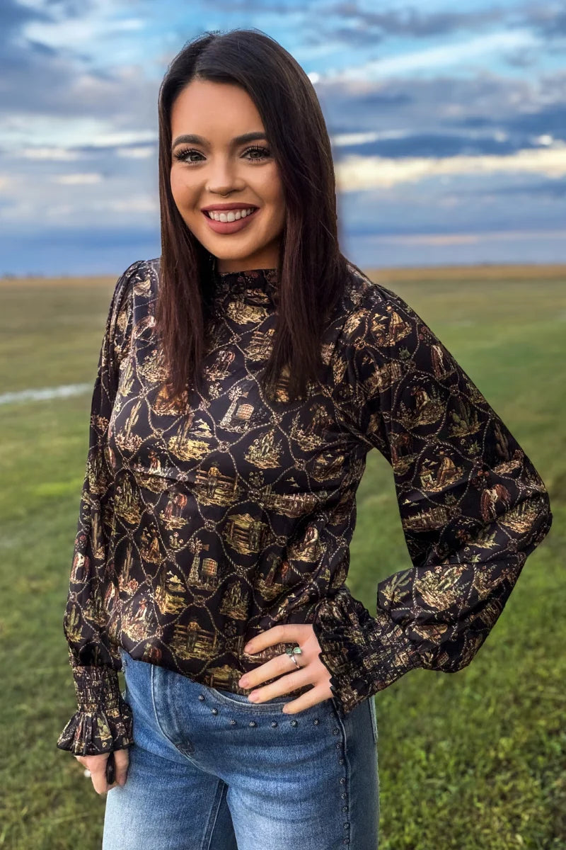COWBOY FRONTIER TOP