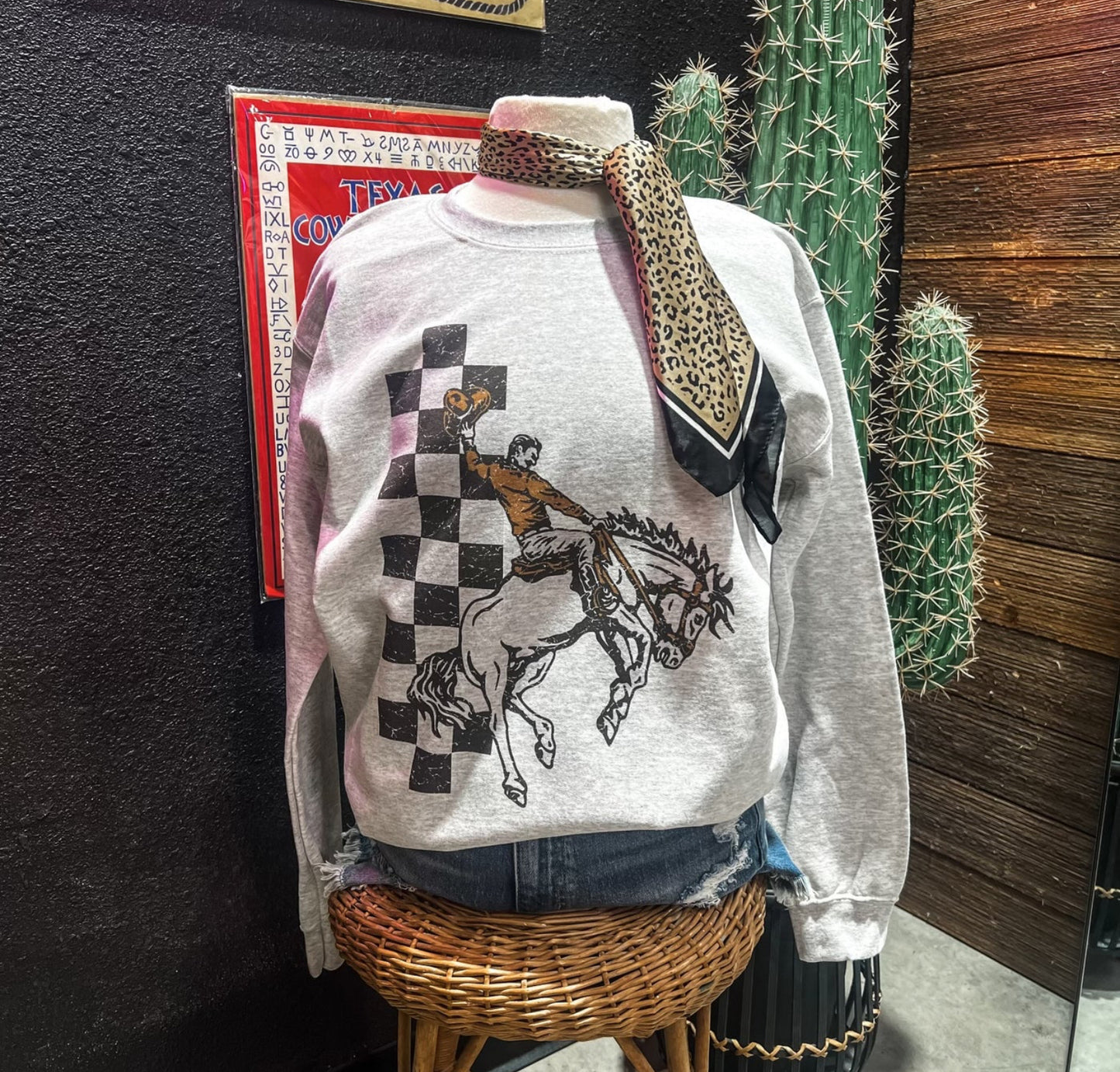 Check That Cowboy Pullover