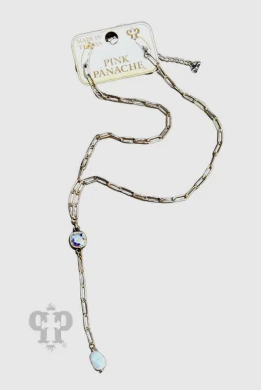 Gold Y Chain Necklace