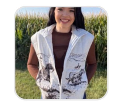 Cowboy Canvas Vest