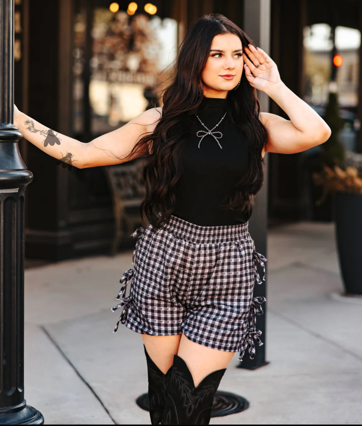 Gingham Gallup Shorts