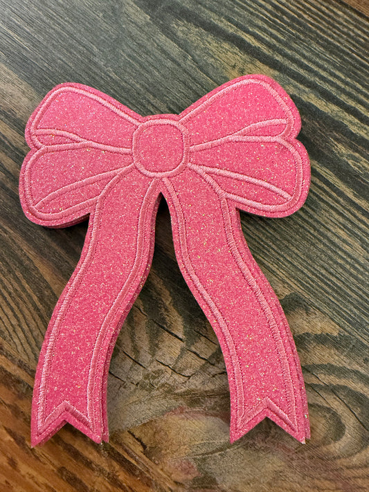 Pink Bow Transfer