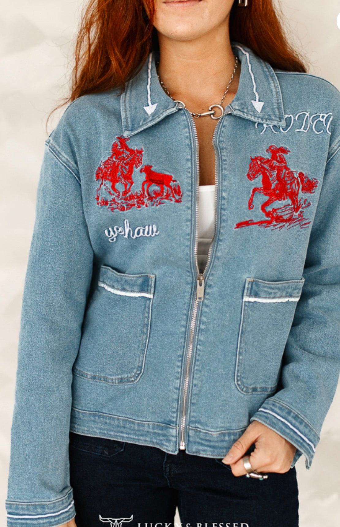 ZIP UP RODEO JACKET