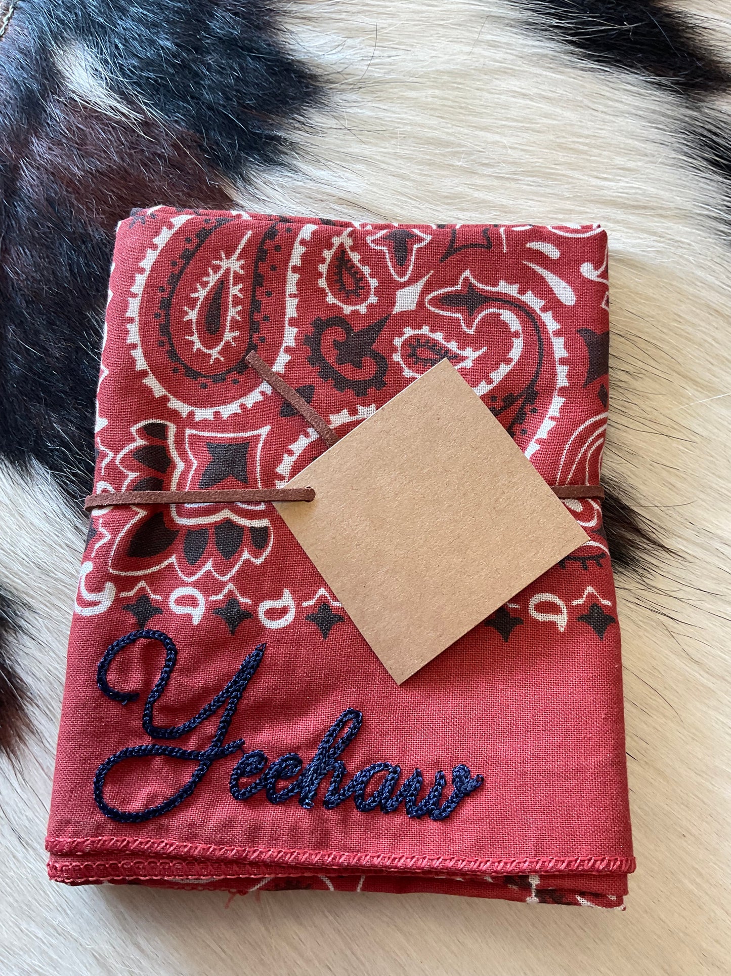 Embroidered Bandana