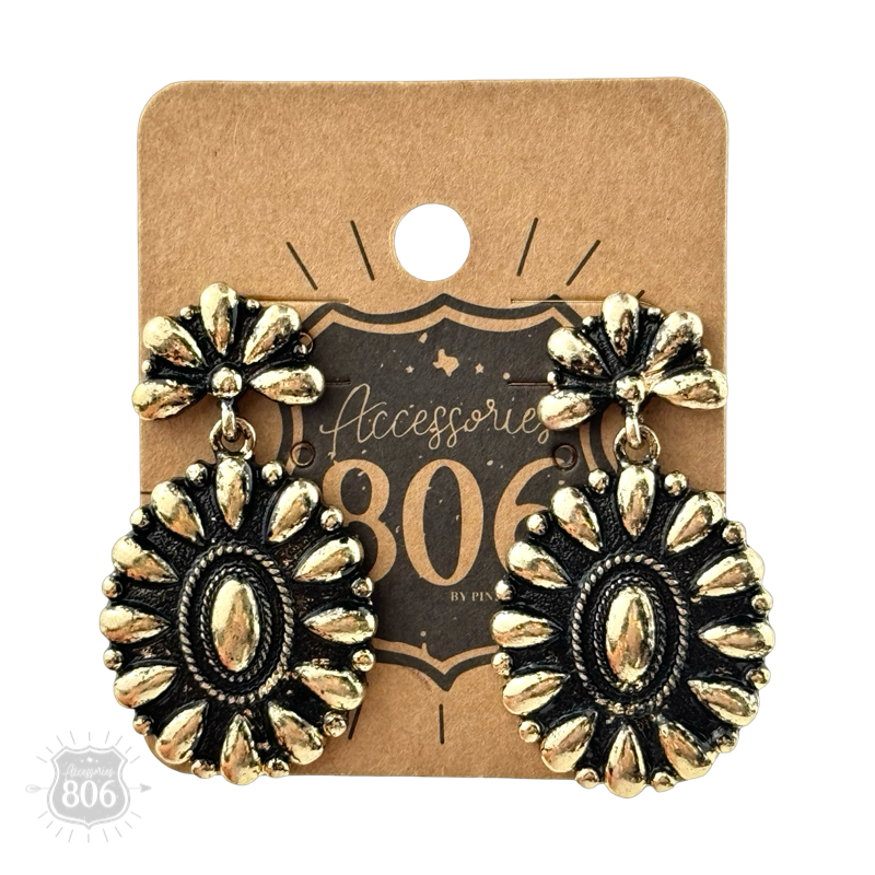 Blossom cluster earring