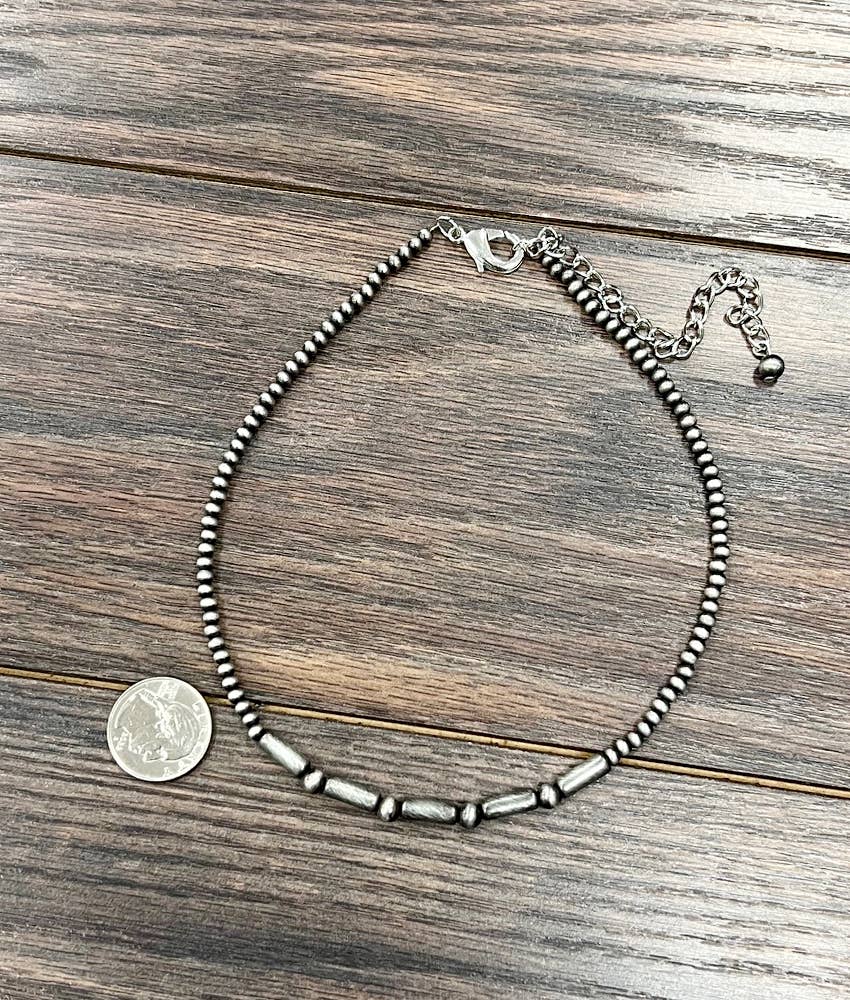 Ackerly Handmade Navajo Bead Necklace