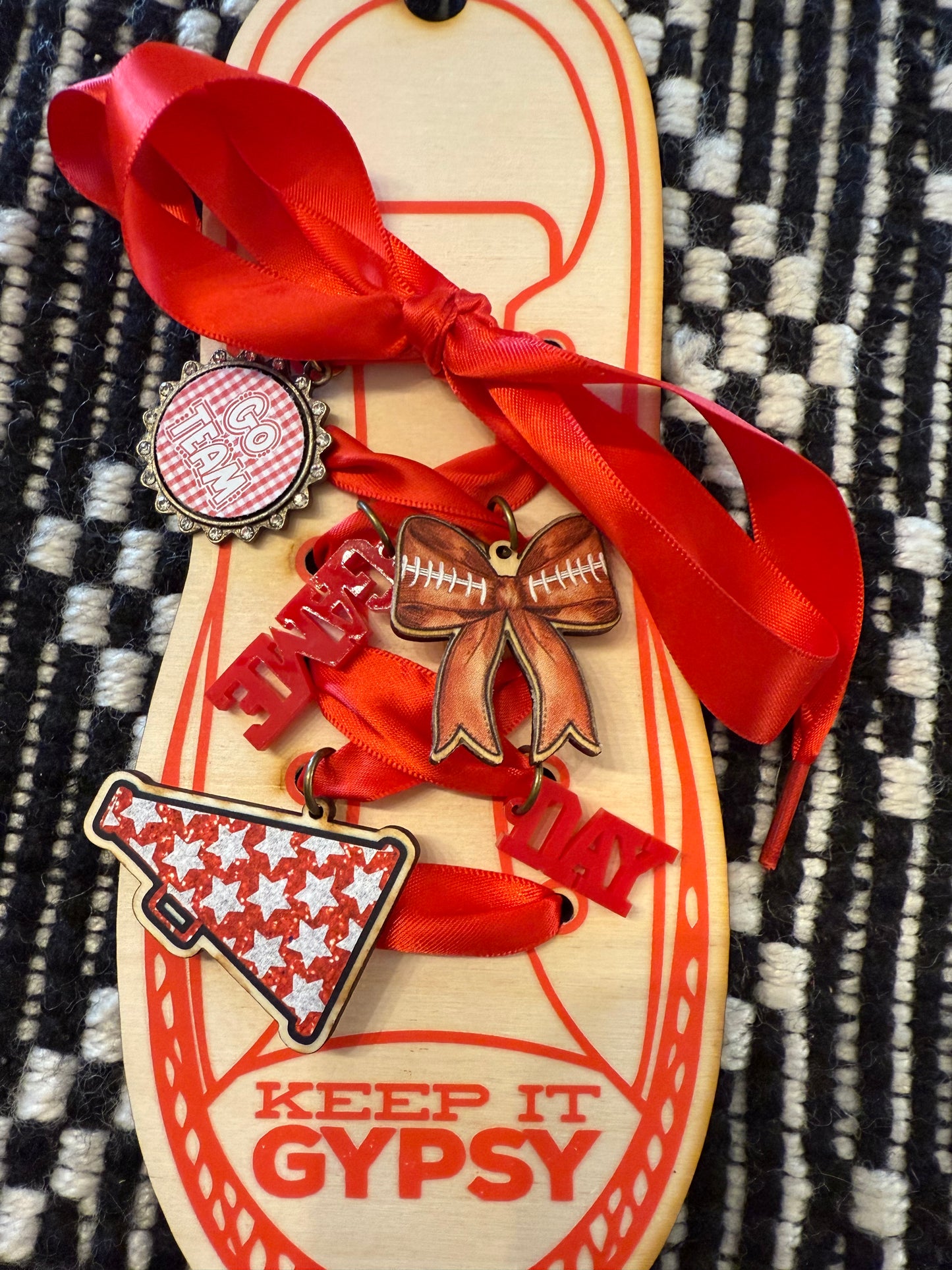 Game Day Shoe Charm