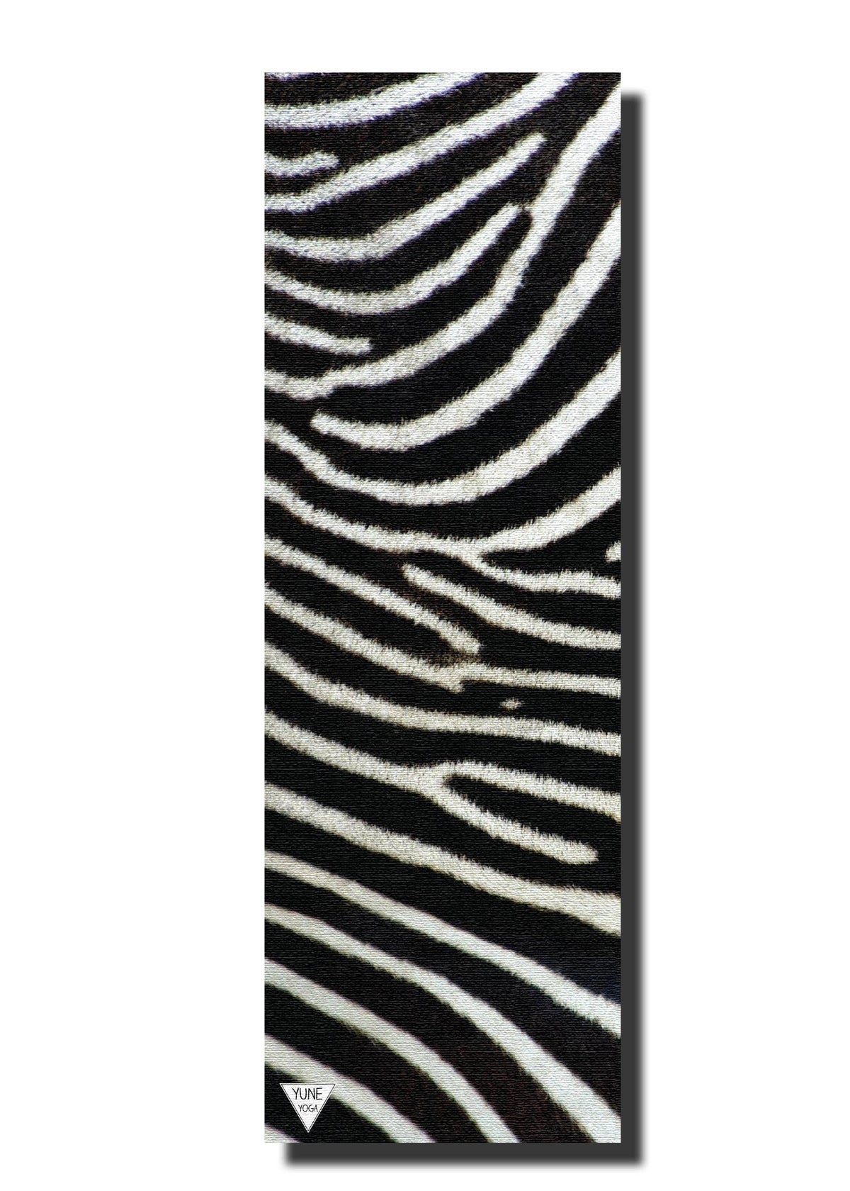 The Zebra Yoga Mat