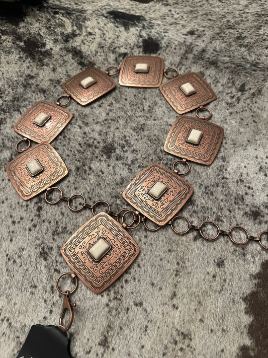 Ginger Concho Belt