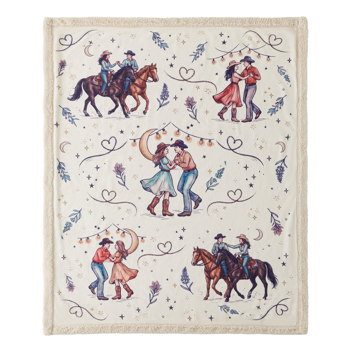 Rodeo Nights Campfire Sherpa
Throw