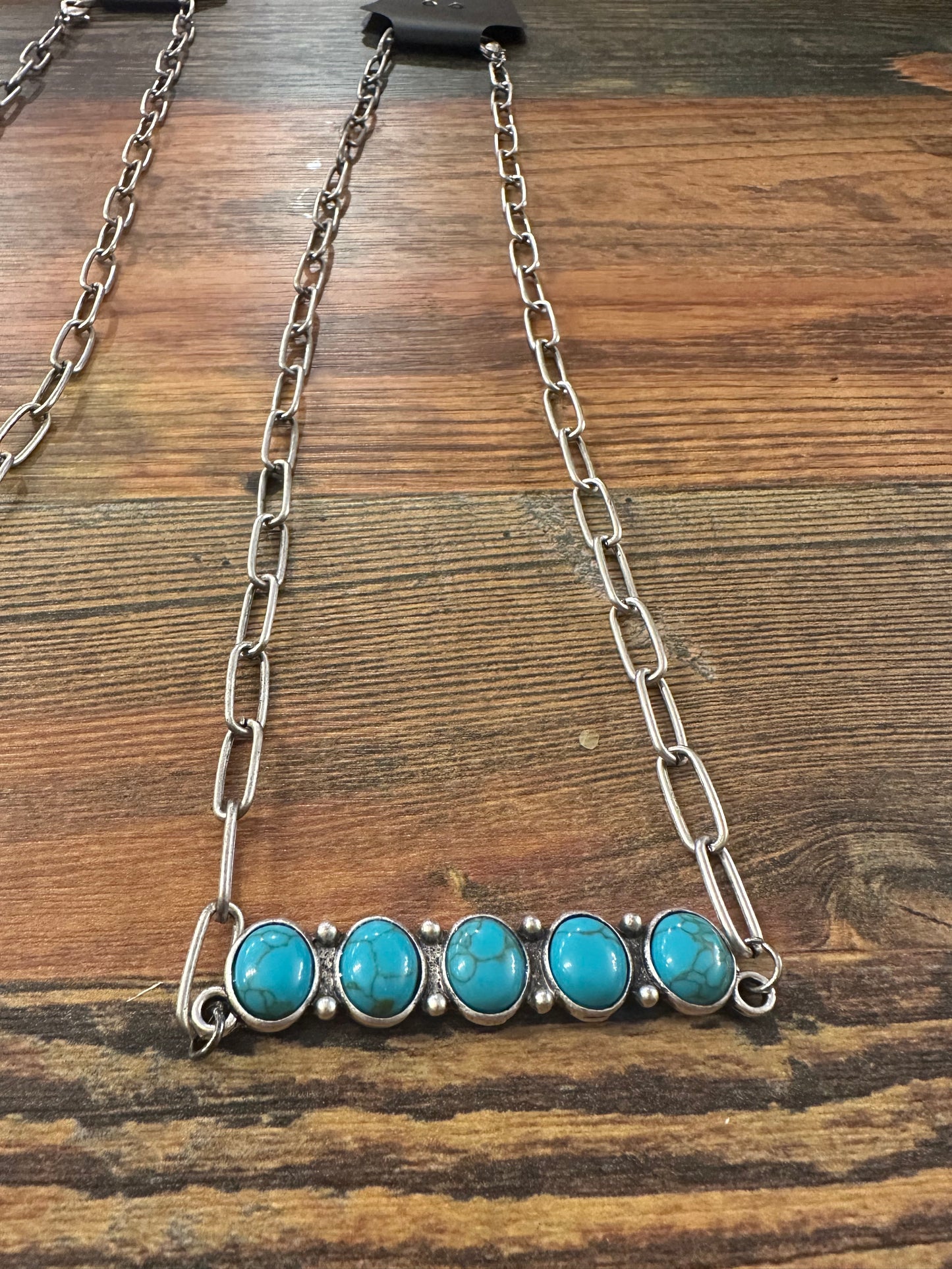 Circle Bar Necklace