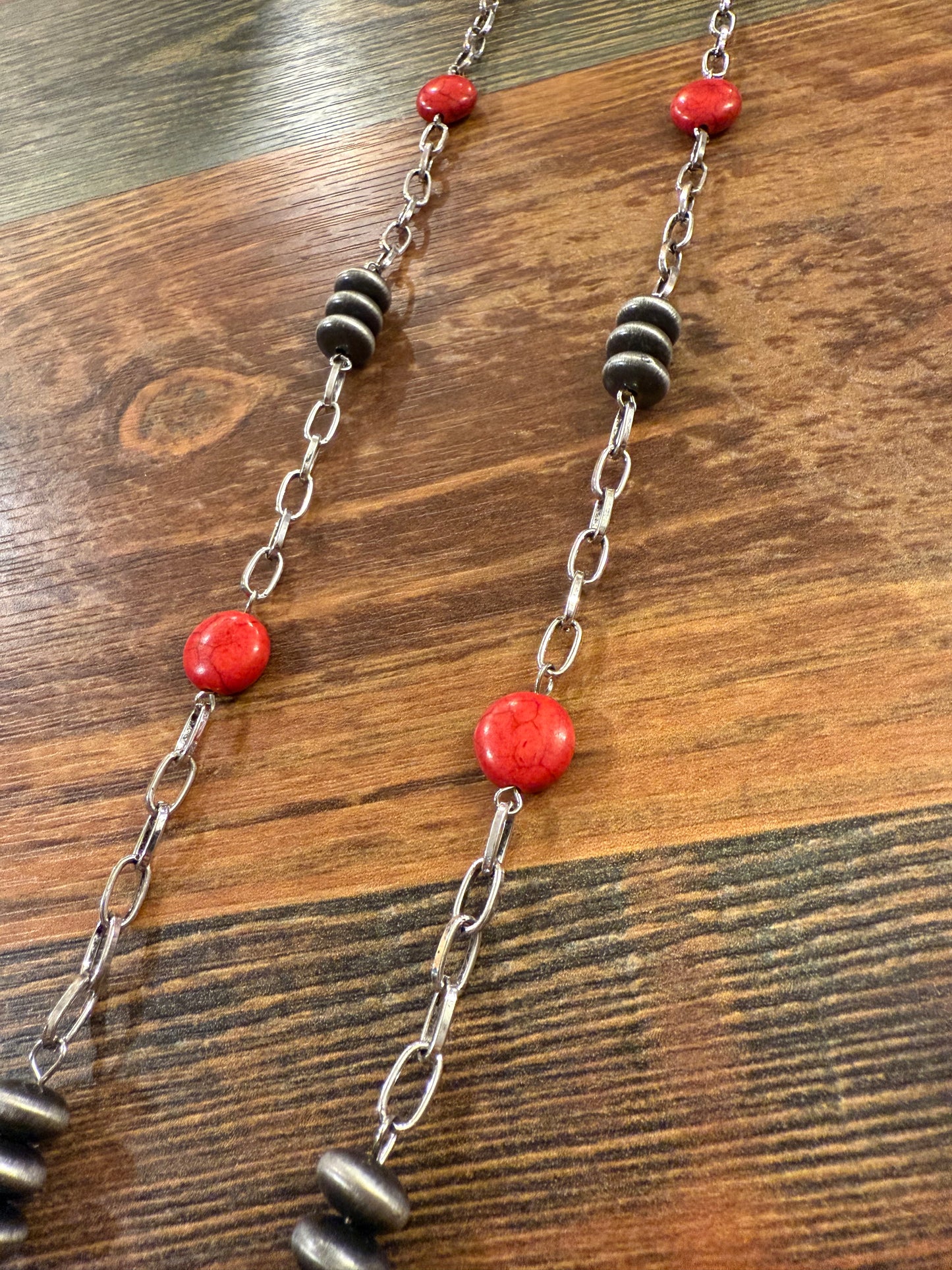 Red Squash Necklace