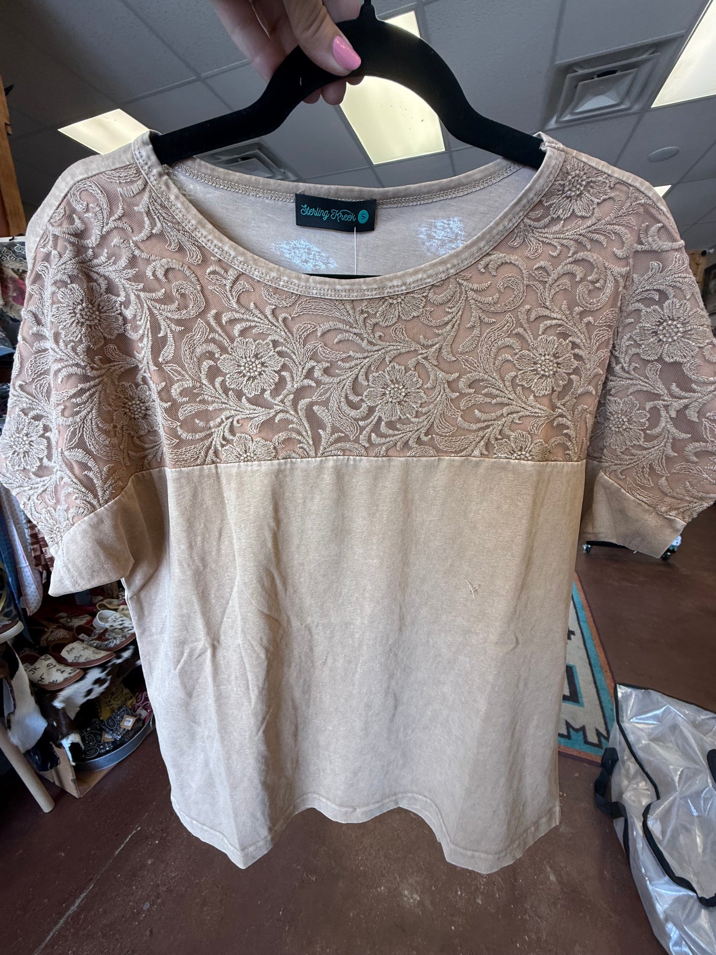 Out West Tooled Top