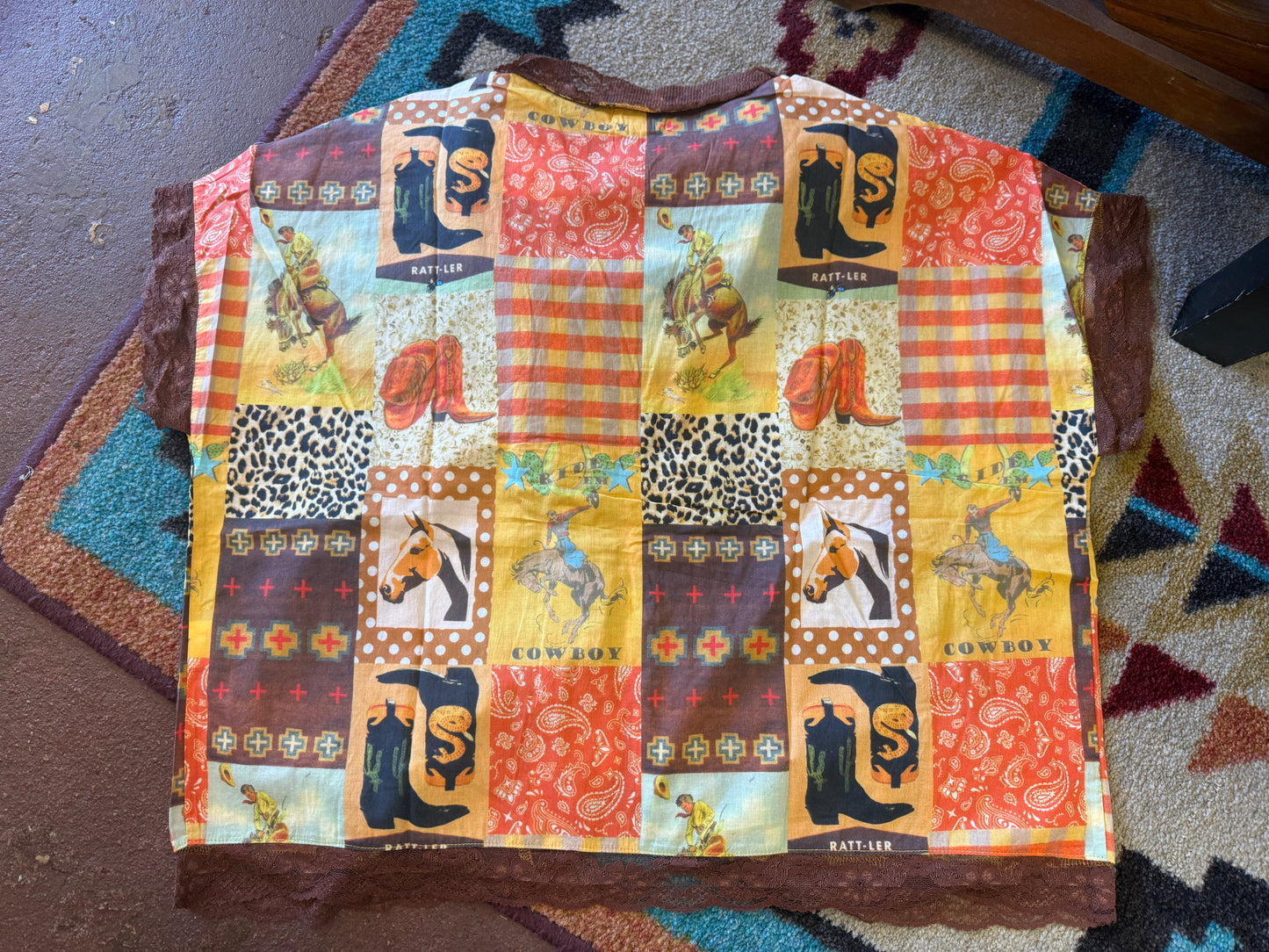 Patchwork Lace Top