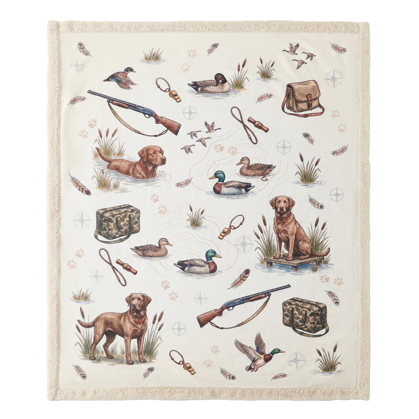 Duck Camp Campfire Sherpa
Throw