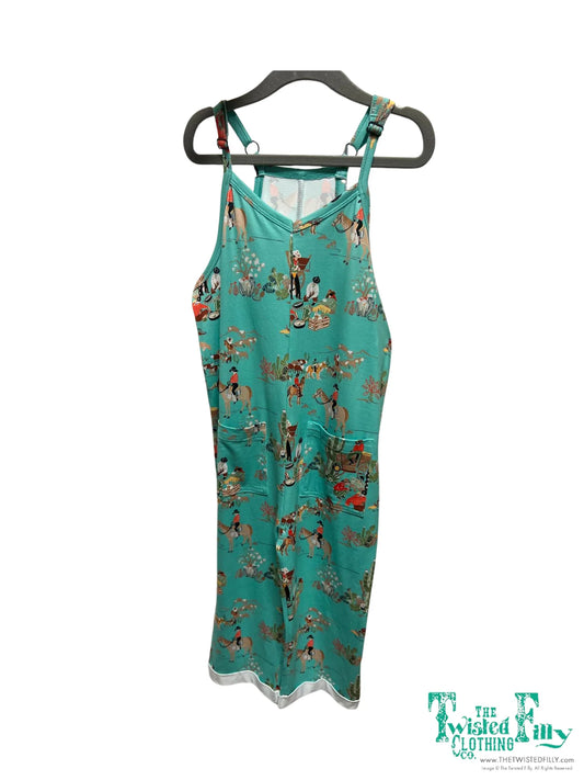 Youth Turquoise Wagon Jumper