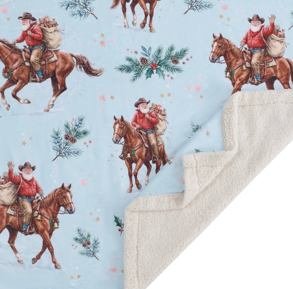 Santa on Horseback - Campfire
Sherpa Throw