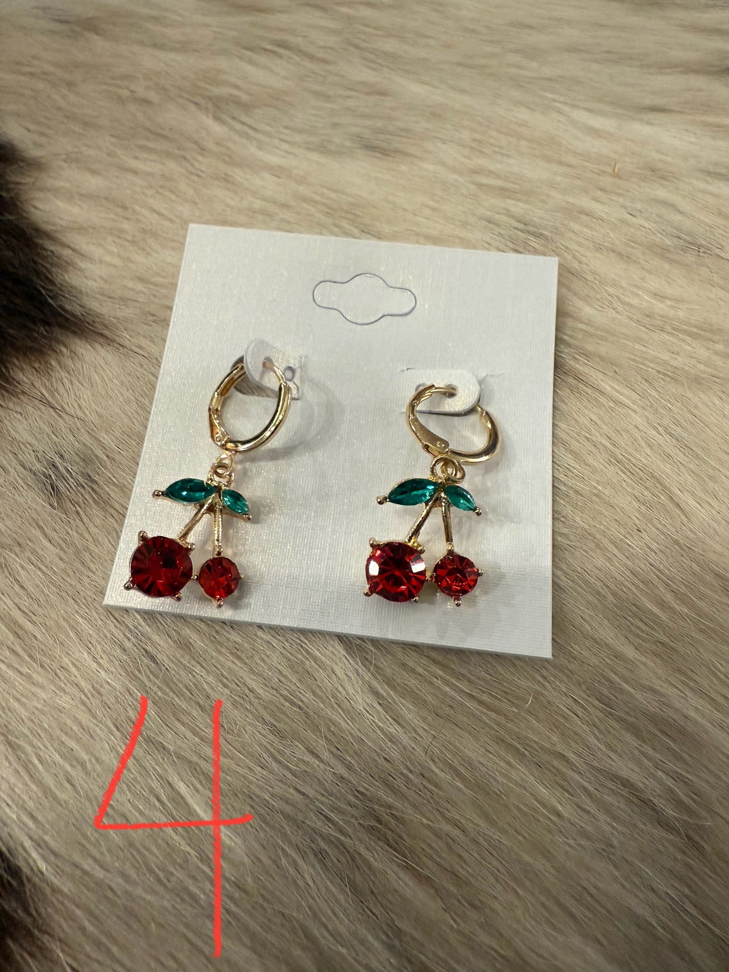 Cherry Bomb Earrings