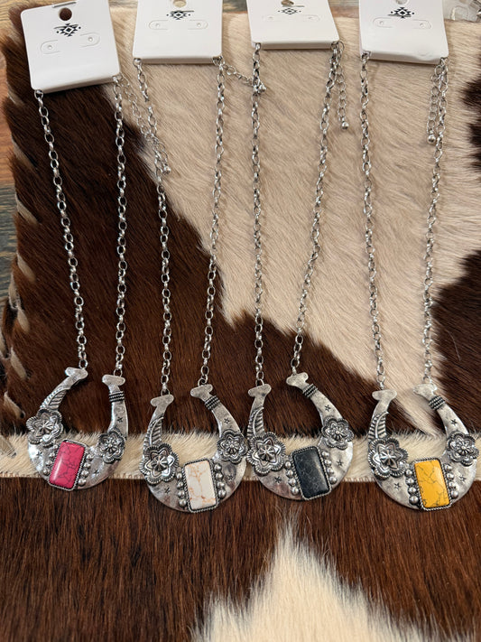 Gypsy Horseshoe Necklace