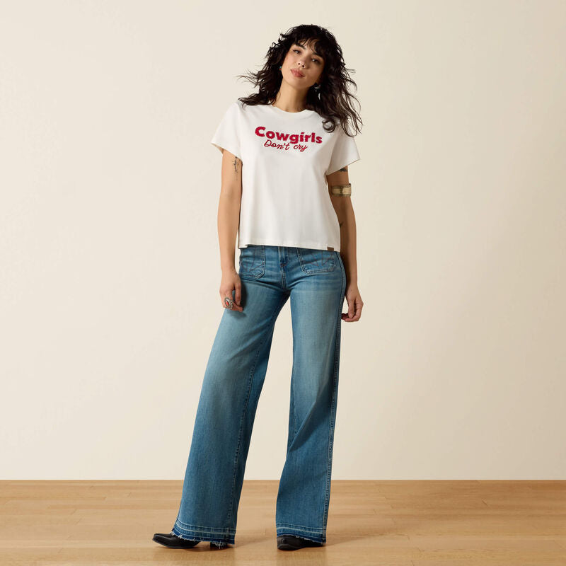 Ultra High Rise Mavis Wide Leg Jeans by Ariat