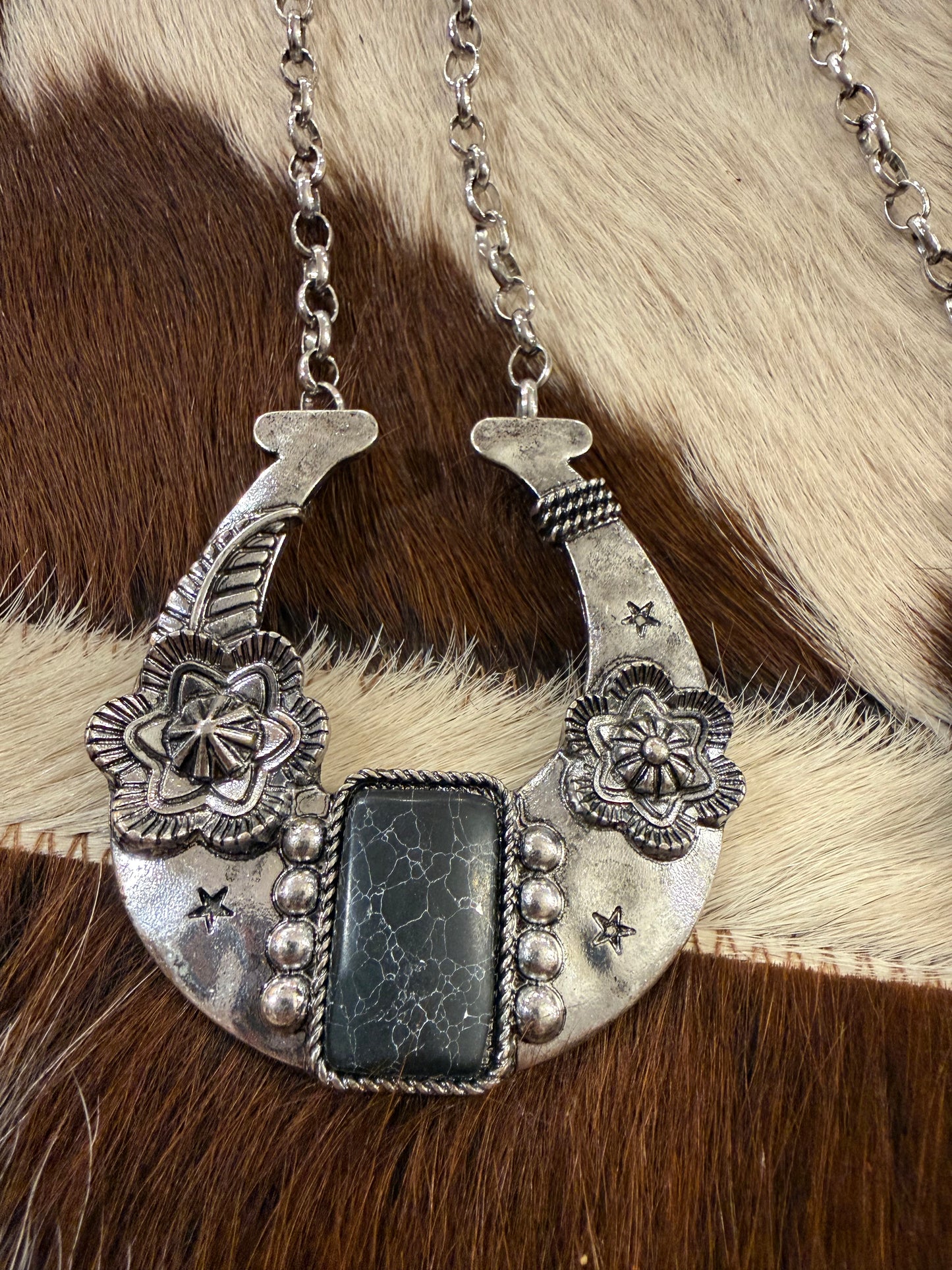 Gypsy Horseshoe Necklace