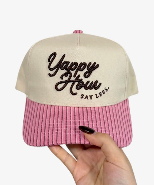 Yappy Hour Canvas Cap