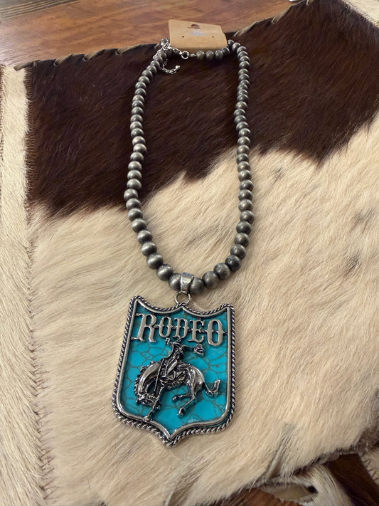 Turquoise Rodeo Necklace