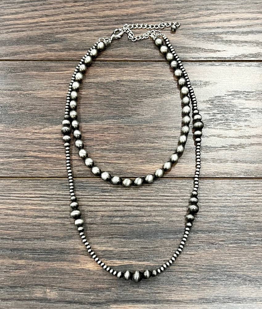 Avery Handmade Navajo Bead Necklace