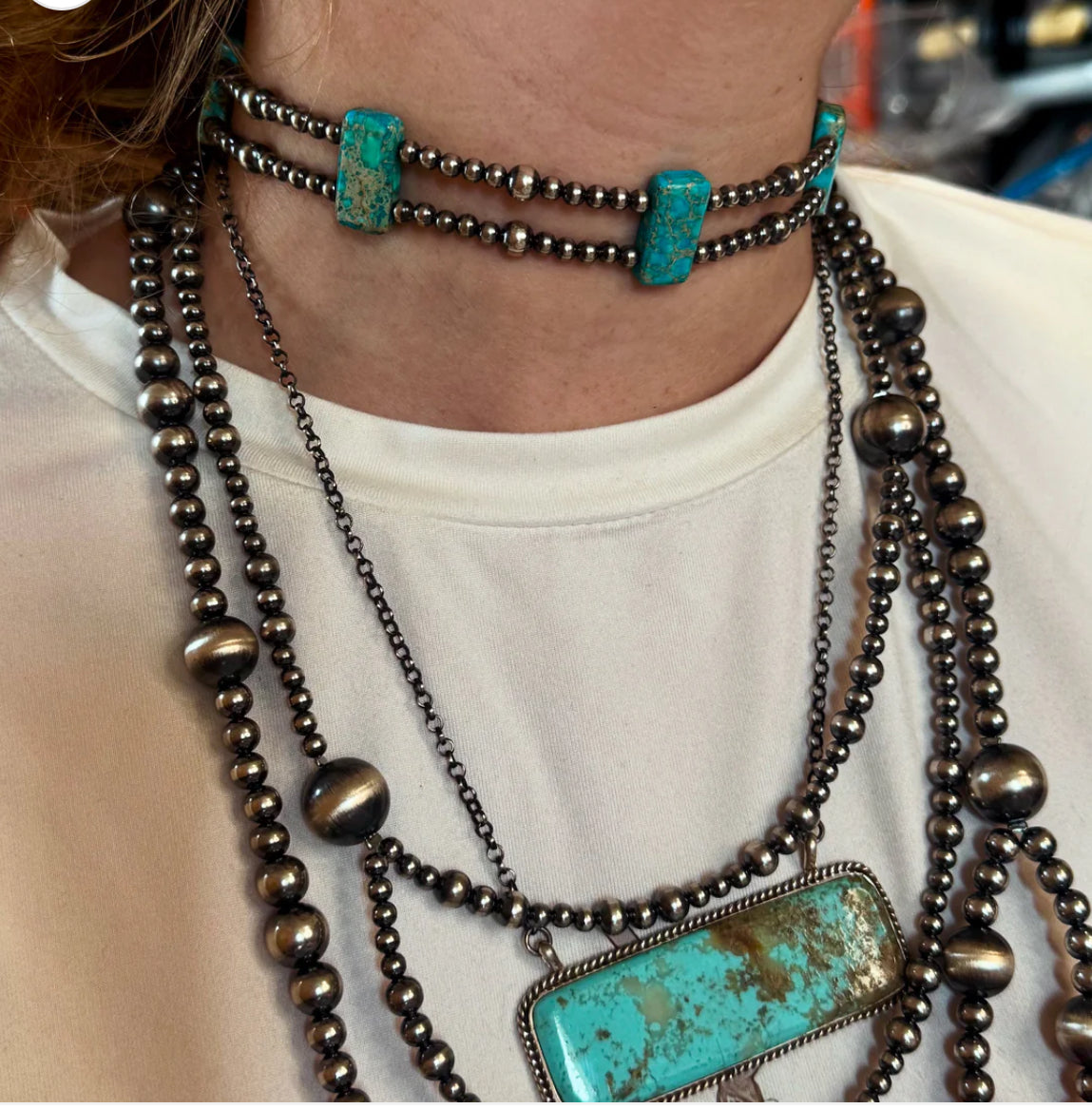 DeDe Double Strand Necklace