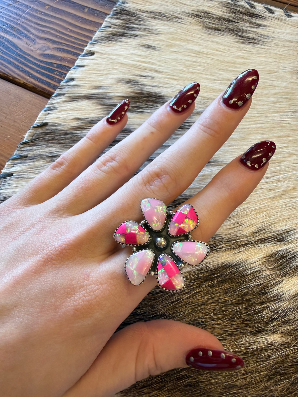 Pink Rodeo Bloom Ring