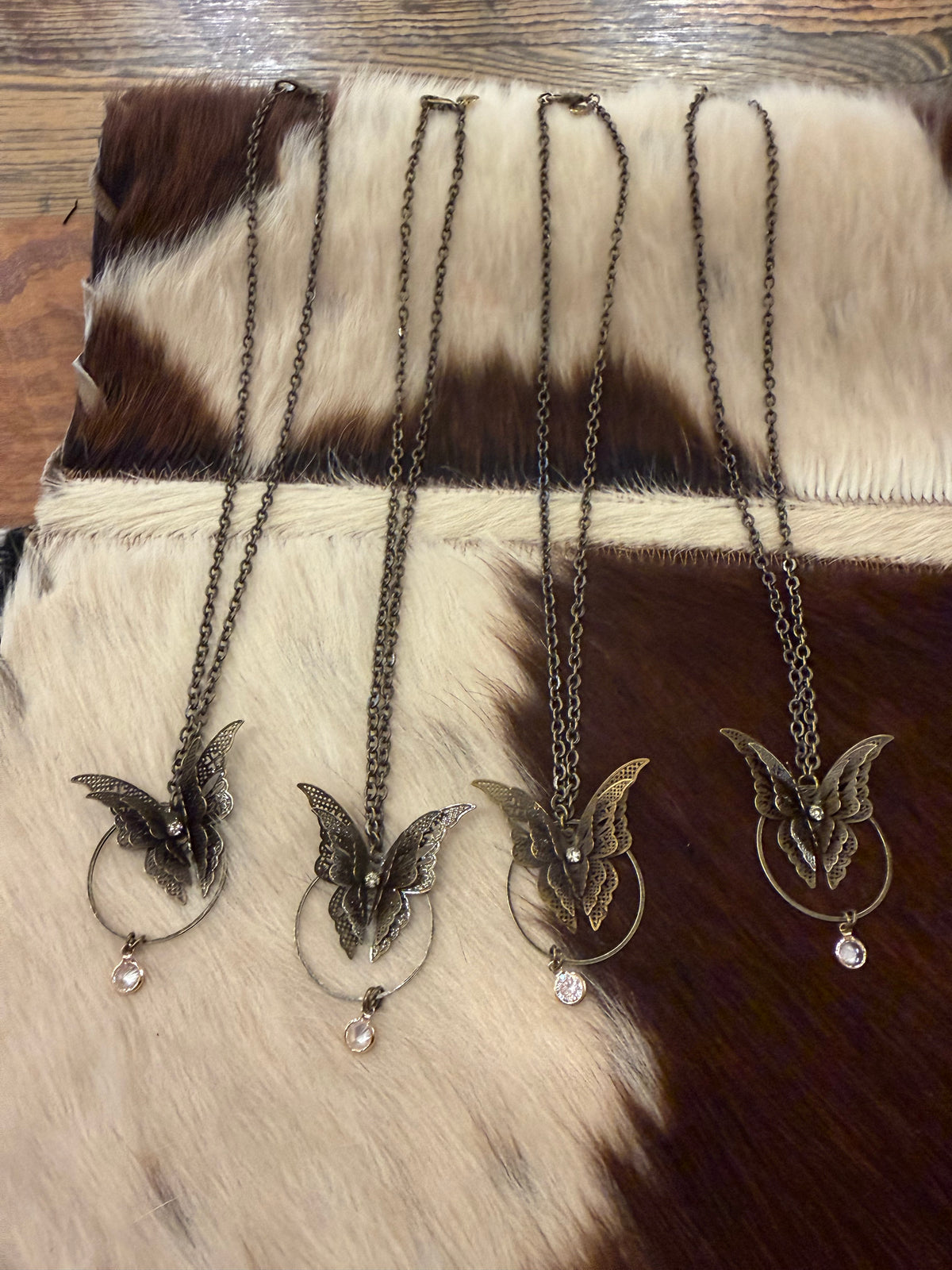 Lace Butterfly Necklace