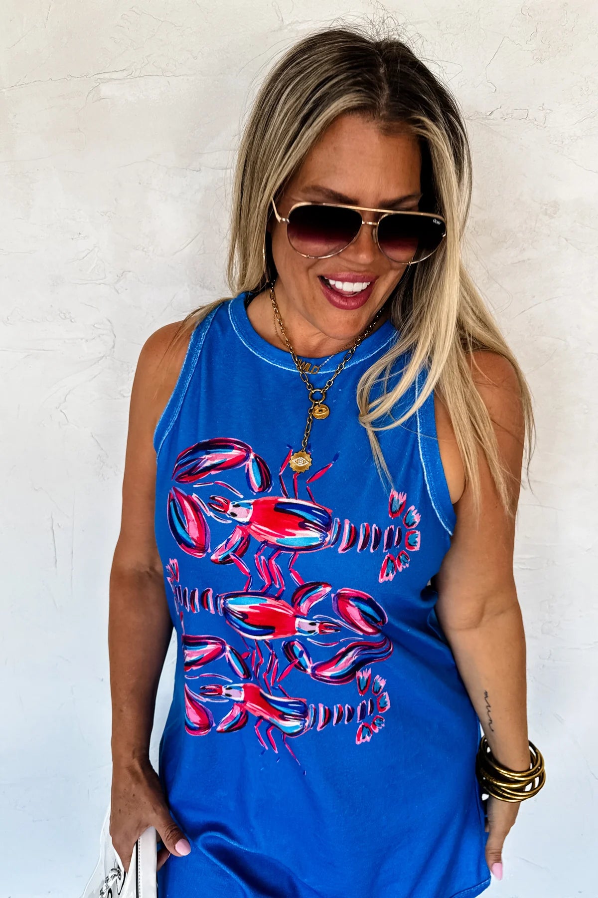 TROPIC LIKE IT'S HOT TERRY DRESS