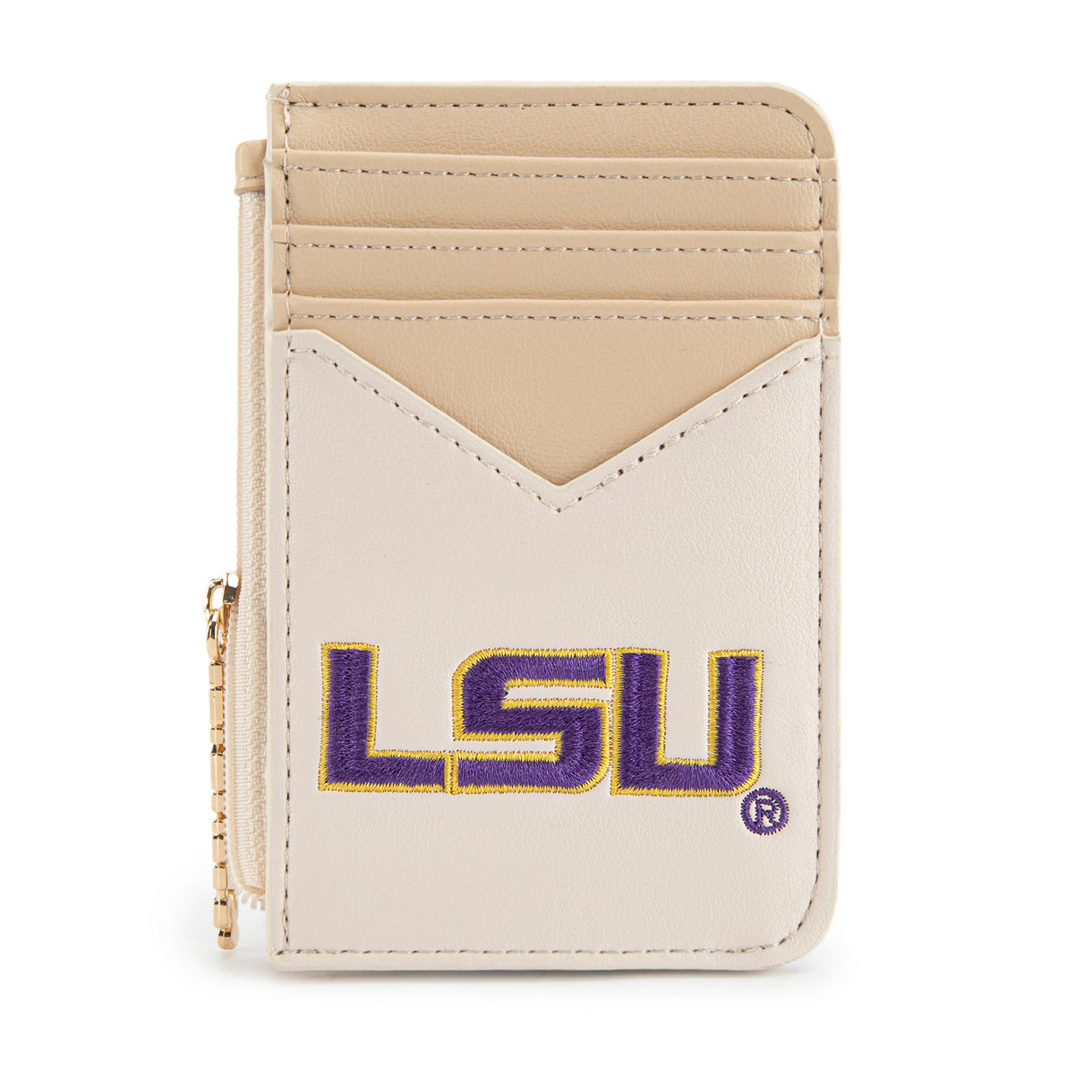 Louisiana State University Fighting
Tigers Zip Card Case