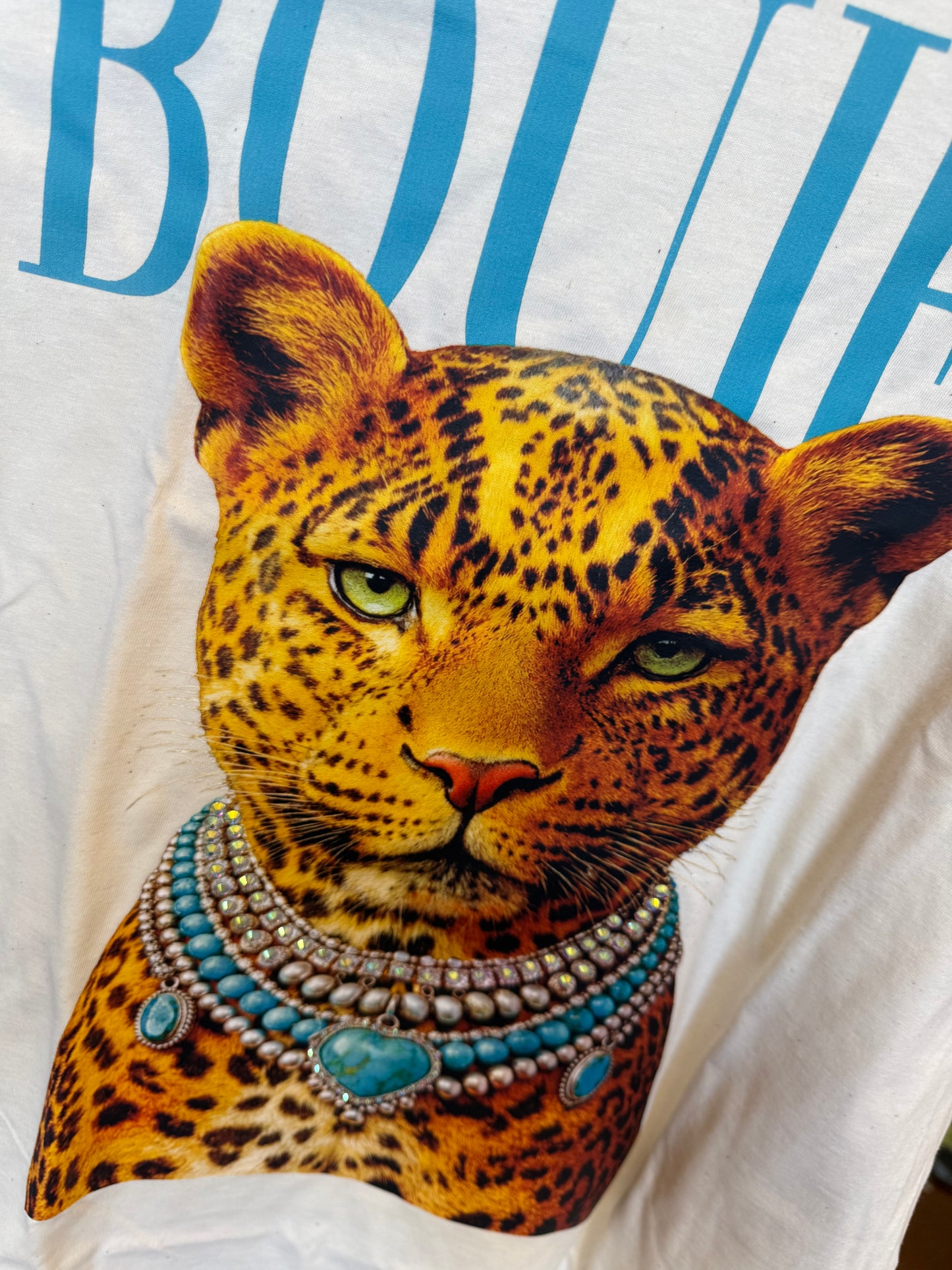 Boujee Leopard Tee