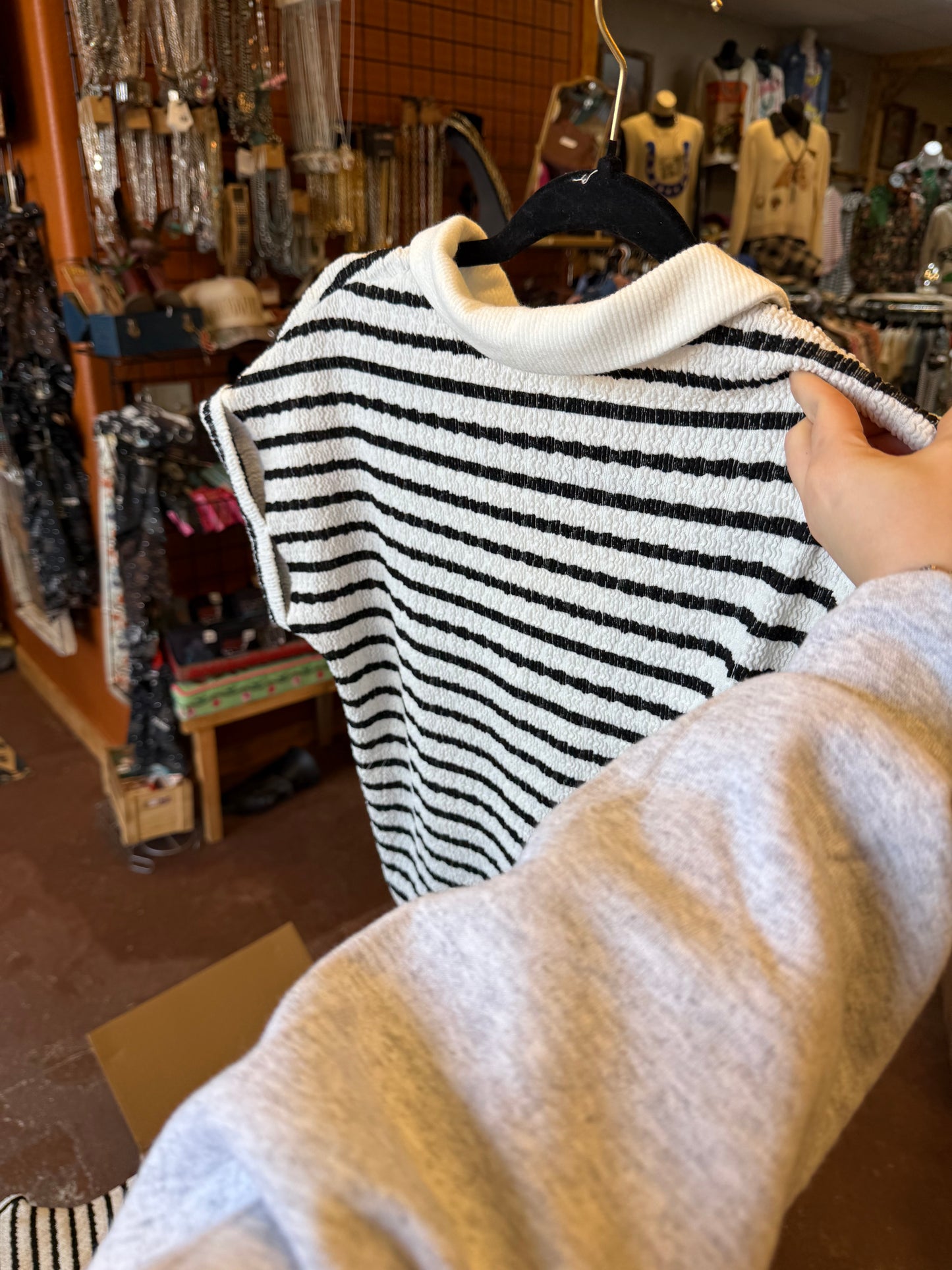 Striped Sally Top