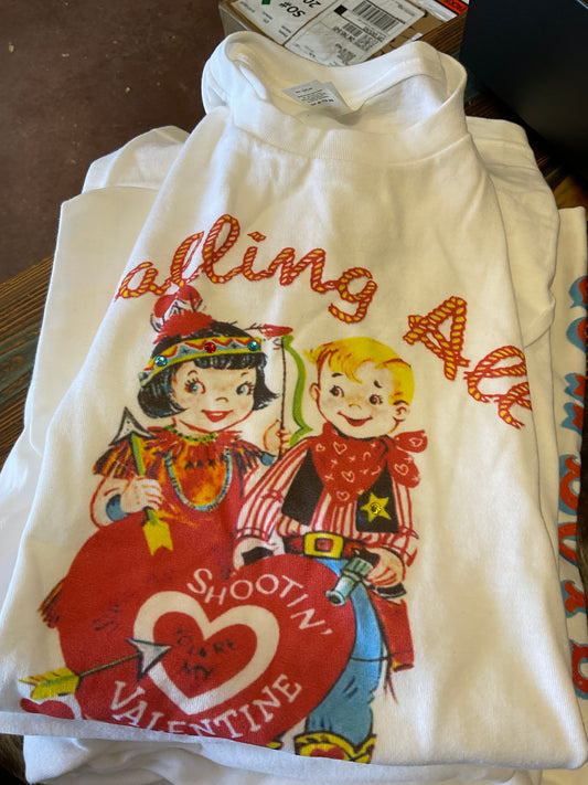 Vintage Cowboy Valentine Tee