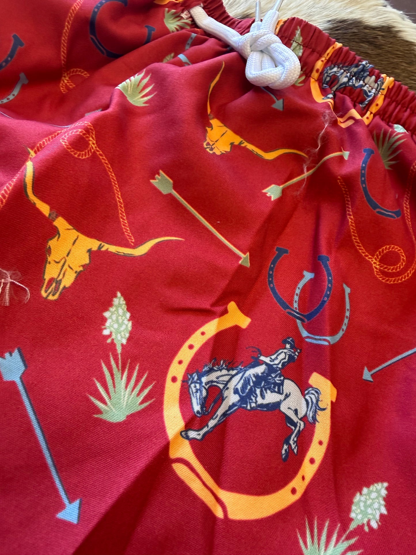 Red Arrow Cowboy Swimsuit