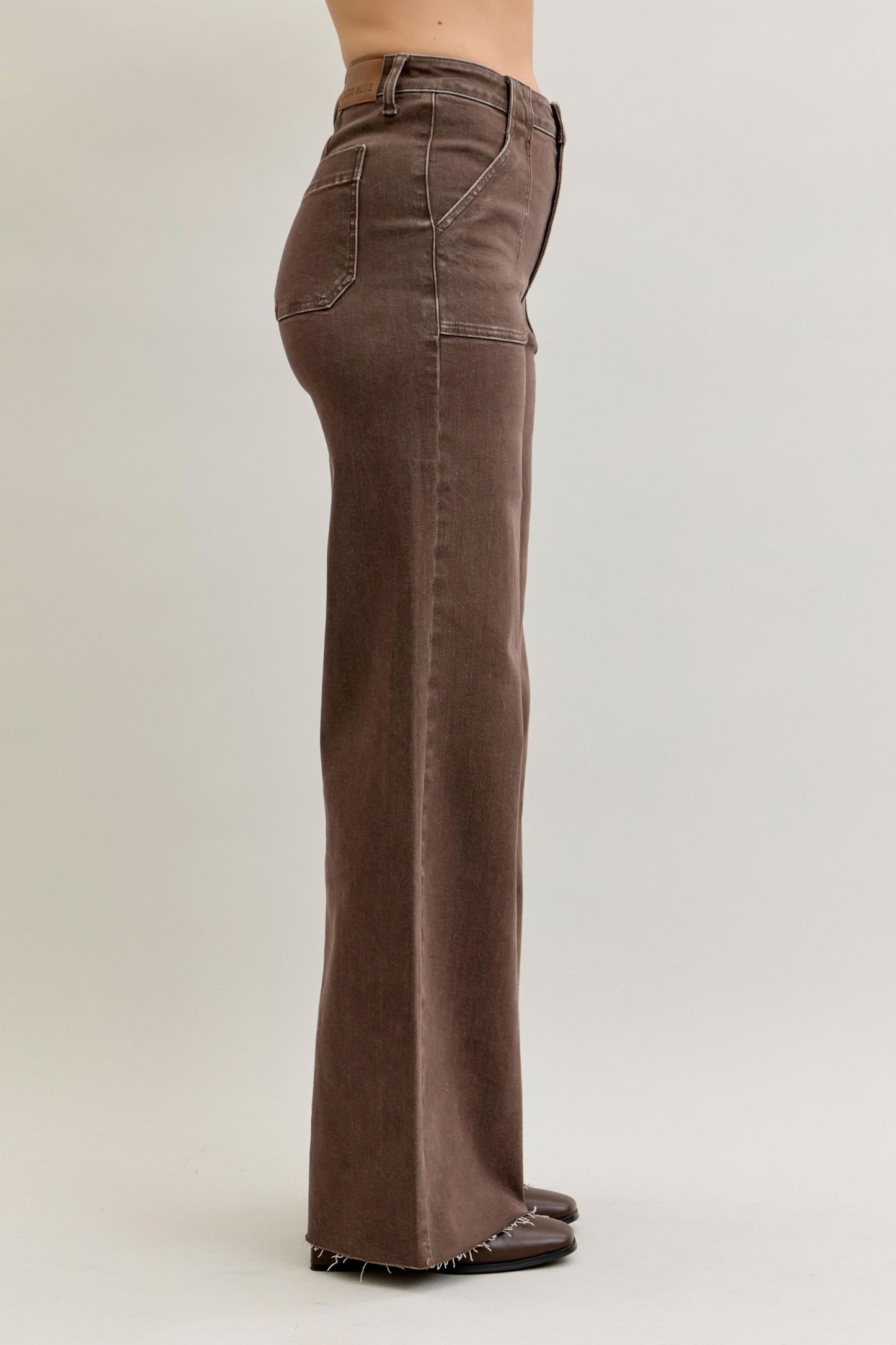 Judy Blue HW Retro Yarn Dyed Pocket Jeans