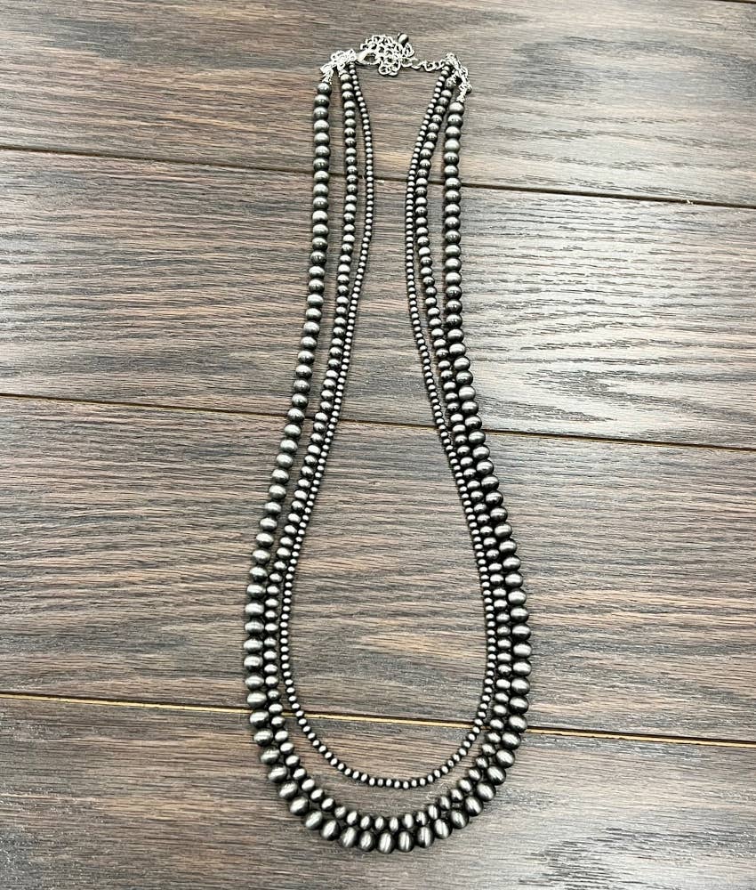 Big Spring Handmade Navajo Bead Necklace